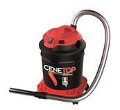 Aspirateur à cendres cuve 18L avec poussoir nettoyeur de filtre