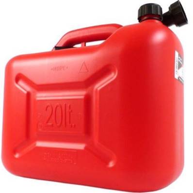 Jerrican pour le transport d'essence t gasoil 20 litres