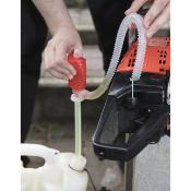 Pompe manuelle de transvasement transfert carburant fioul essence gazole liquide