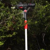 Secateur electrique a batterie Lithium-Ion 7,2 Volt - avec perche telescopique 190 cm