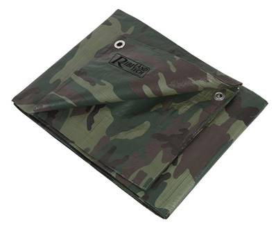 Bache de protection camouflage militaire