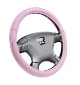 Couvre volant de voiture style pinky rose strass diamant 37 - 39 cm