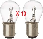 Lot de 20 ampoules BIFIL 12V 21,5W BAY15D - Lampes feux arriere - STOP