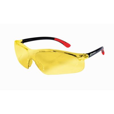 Lunettes de sécurité et de protection jaune - anti glisse - anti rayure & UV