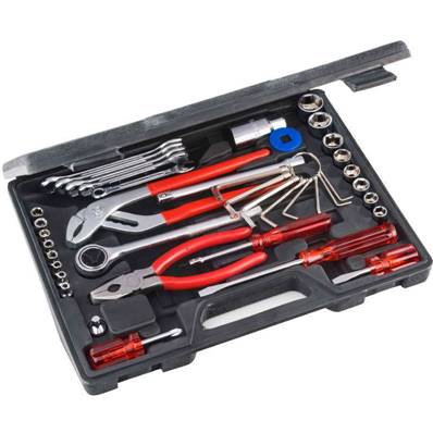 Coffret mallette boite à outils complet 40 pièces marteau pince tournevis