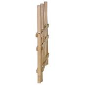 Chevalet support robuste en bois pour scier tronconner les buches