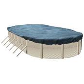 Bache de protection pour piscine hors sol bassin 7,30 x 3,70 m