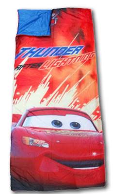 Sac de couchage pour enfant Cars de Disney 150 x 65 cm
