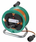 Enrouleur de cable electrique 25 m pour le jardin IP20