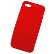 Housse/Etui silicone ROUGE pour iphone 5
