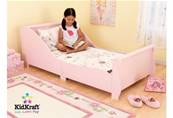 Lit traineau rose princesse pour enfant