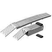 Paire de rampe pliable (pliante) avec poignee de transport