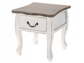 Table de chevet ou de nuit design authentique en bois 