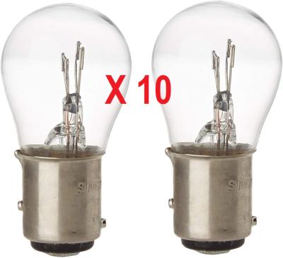 Lot de 20 ampoules BIFIL 12V 21,5W BAY15D - Lampes feux arriere - STOP