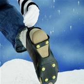 Crampons pour chaussures - anti derapant neige et glace