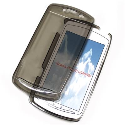 Housse protection semi rigide MiniGel NOIR pour Sony Ericsson Xperia PLAY