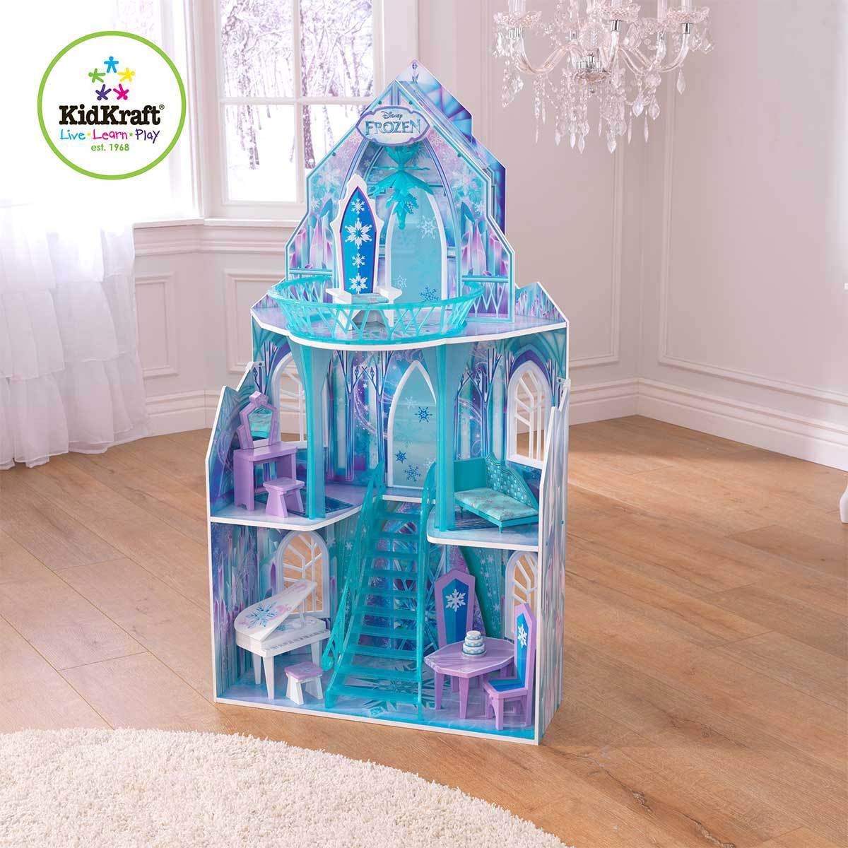 Maison de poupée Château Reine des Neiges Disney KidKraft 65881