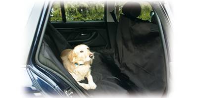 Couverture de protection pour animaux pour banquette arriere de voiture