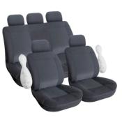 jeu de housses universelles ADVANCE gris - 5 pieces - pour voiture