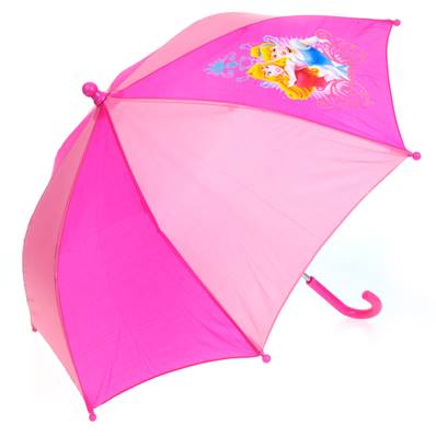 Parapluie pour enfant petite Princesse de Disney rose