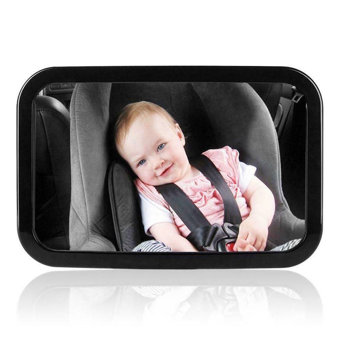 Miroir de surveillance pour bébé en voiture - sans se retourner - sur appui  tête heliotrade