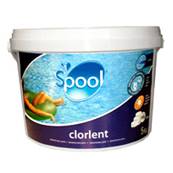 Chlore lent pour piscine en galet de 200 grs seau 5 kilos