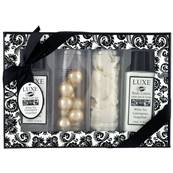 Coffret Bain Luxe - Thé Blanc, Citronnelle, Pamplemousse