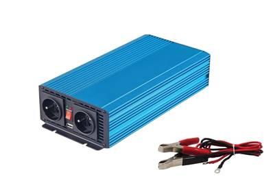 Convertisseur de courant 12V 230W 1000W en continu (2000W en pointe)