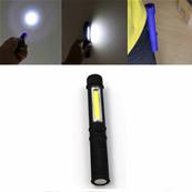 Lampe stylo de poche mini torche LED avec embout magnétique 2 eclairages