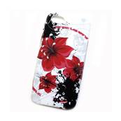 Coque arrière Minigel Fleurs Rouges passion pour Apple iPhone 5