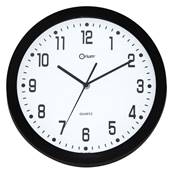 Horloge pendule a quartz black design pour salon cuisine