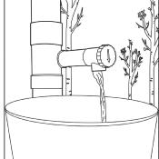 Récupérateur d'eau de pluie 80 mm sur gouttière couleur beige - sable