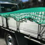 Filet de protection -arrimage pour remorque ou plateau de camion 160 x 120 cm